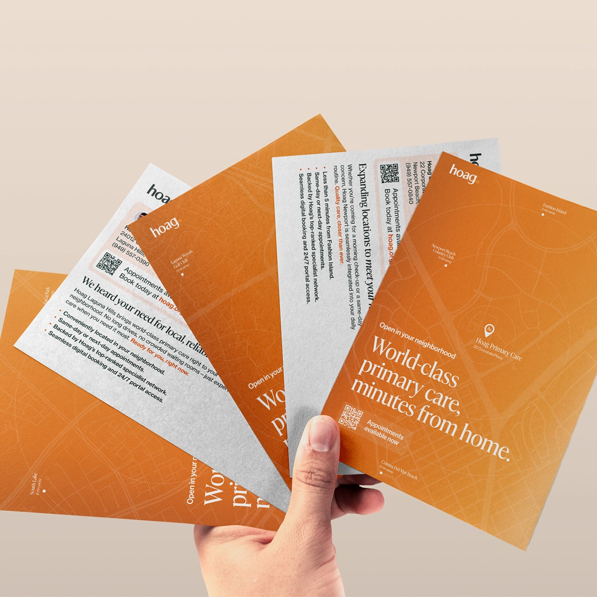 Hoag Medical Group Direct Mailers