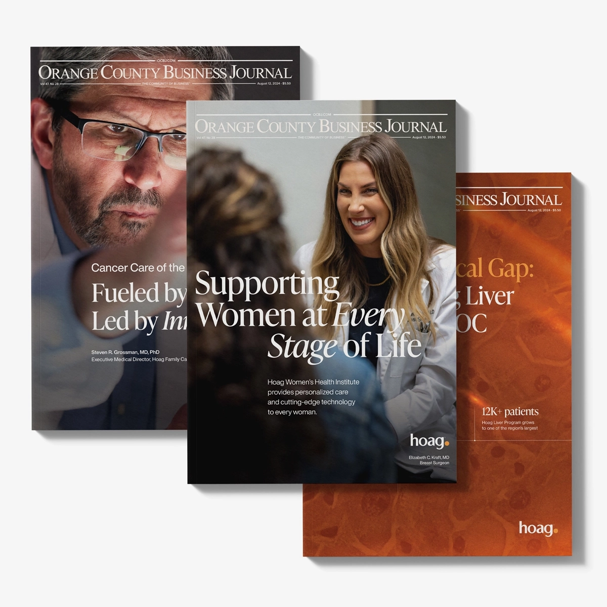 Hoag Orange County Business Journal advertisement