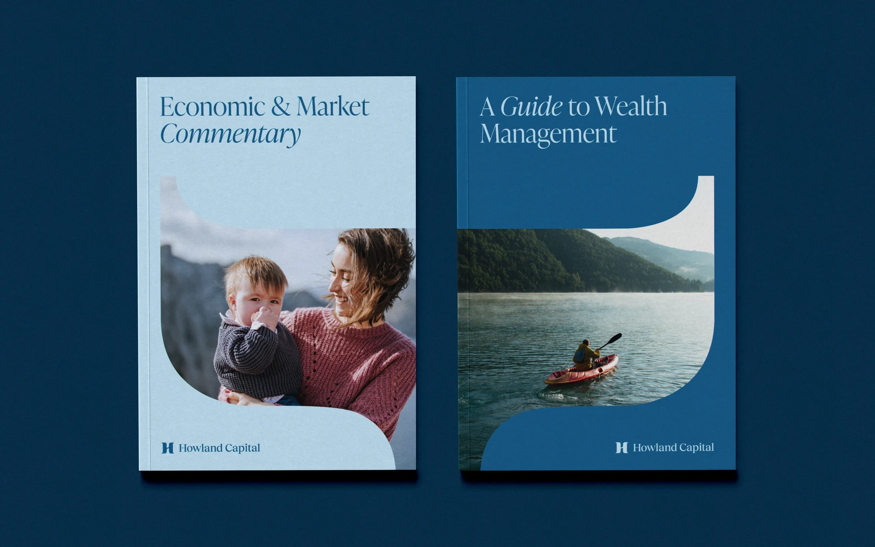 Client publications / Blue palette