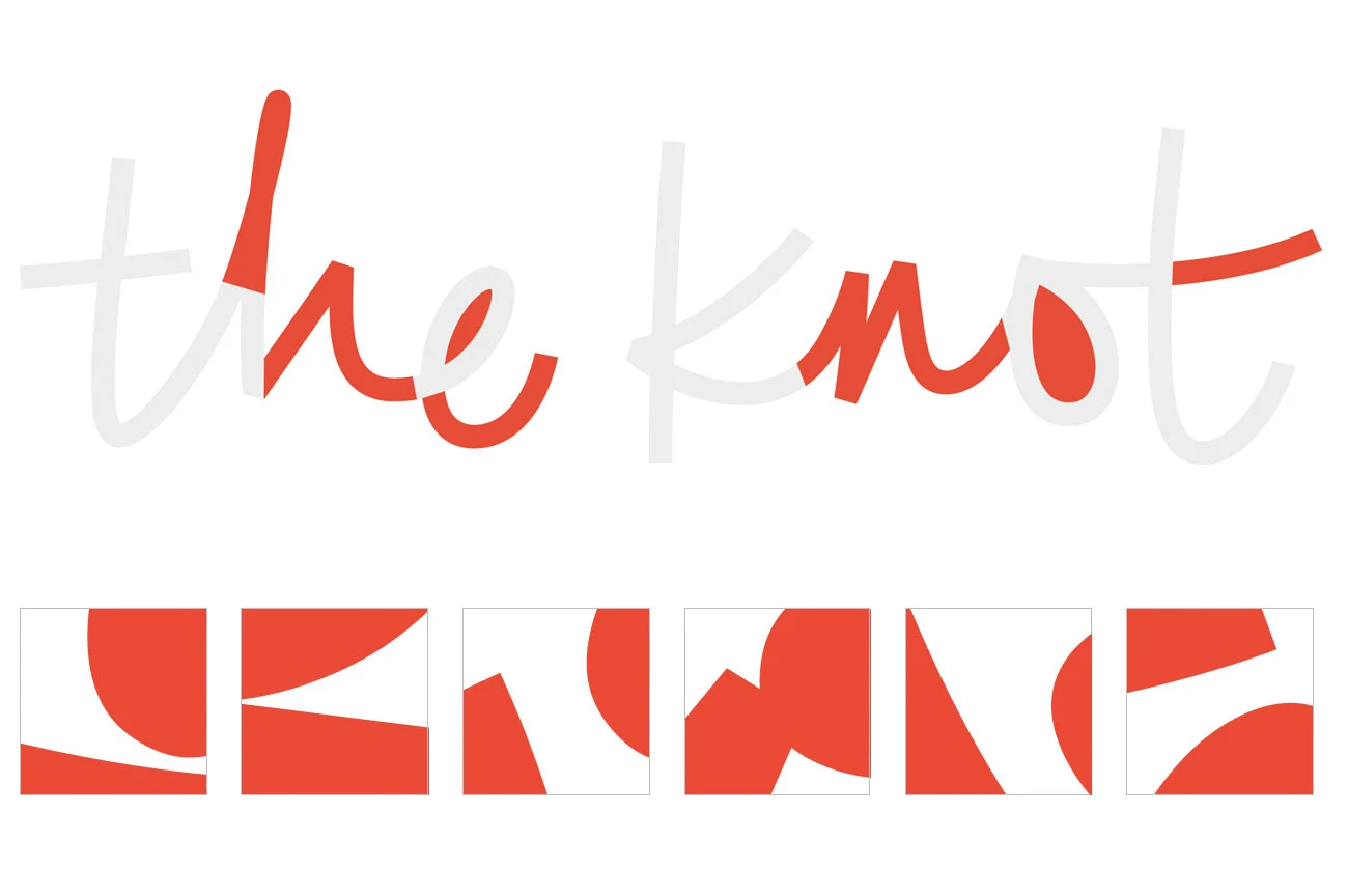 The Knot identity applications / Original logo by Pentagram