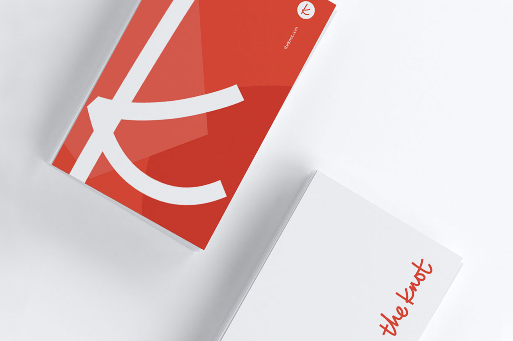 The Knot brand identity applications