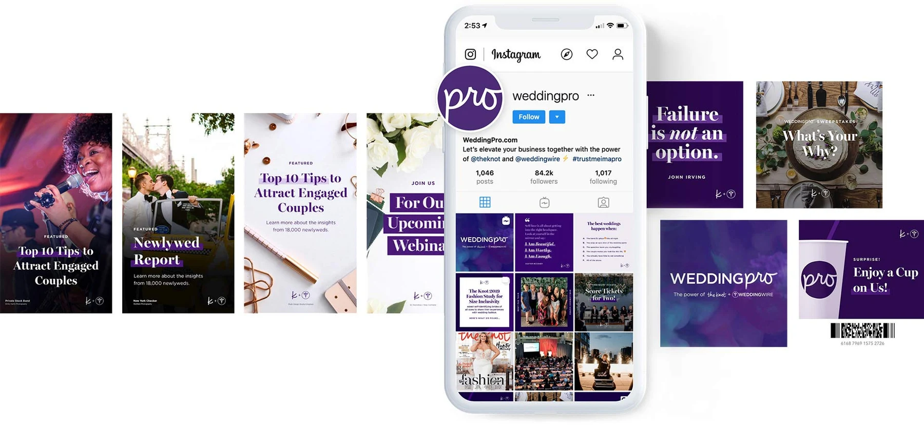 WeddingPro social design system