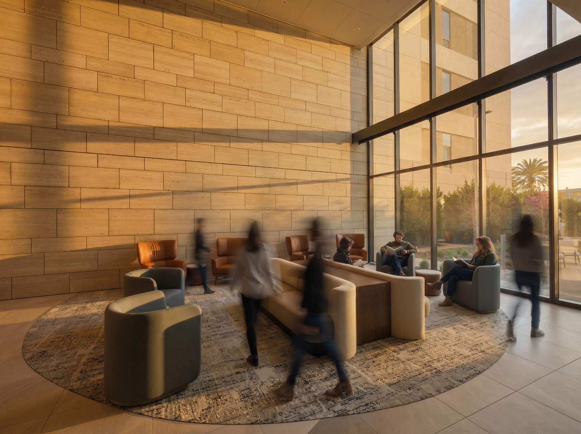 Hoag lobby photography
