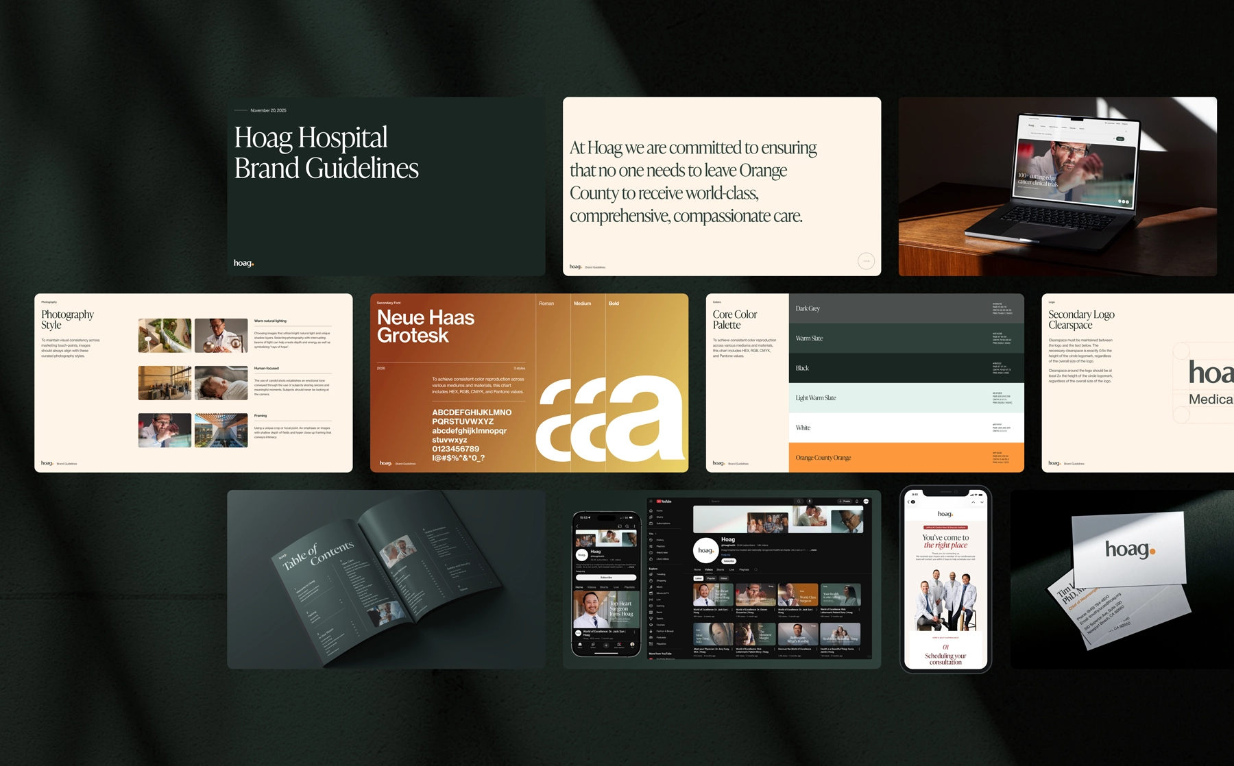 Hoag brand system